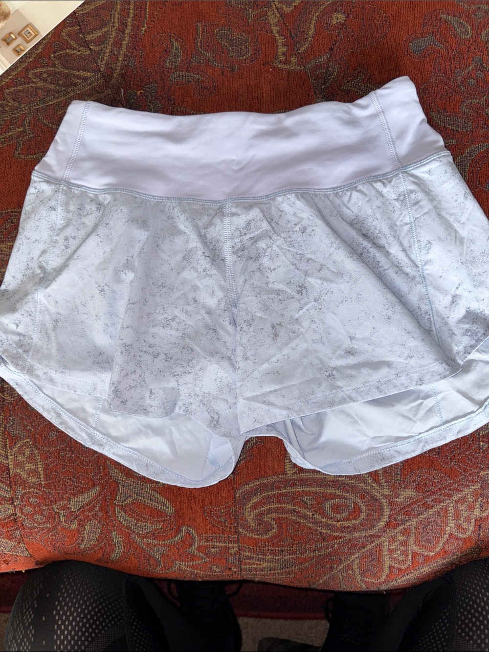 lululemon athletica Light Gray Athletic Shorts